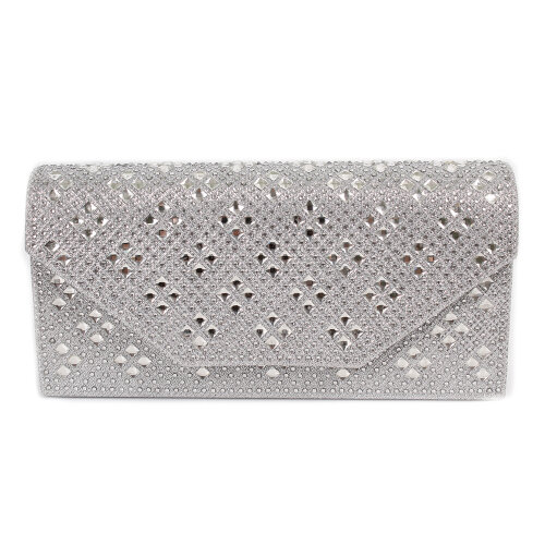 YT Женский вечерний клатч Silver AG13-242