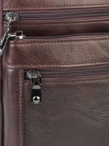 YO Сумка мужская "131-6" б/н (нат. кожа)