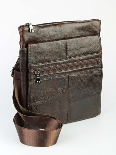 YO Сумка мужская "5804" б/н (нат. кожа) 