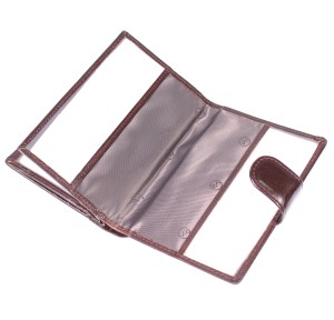 YK  Портмоне мужское 3В1 HT 93-208-3104-5  (нат. кожа) 